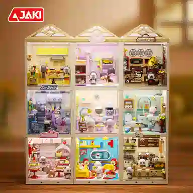JAKI HOUSE 800pcs FK001-FK010