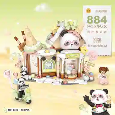 LOZ diy 884pcs LOZ1380