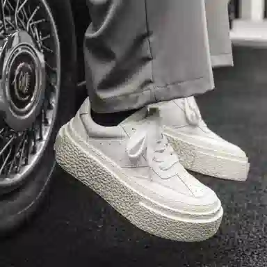 超纤皮 运动舒适 耐磨透气增高 低帮 生活休闲鞋