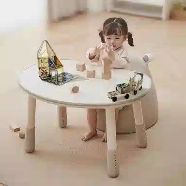 曼龙 花生桌 宝宝游戏 可升降调节 早教益智玩具