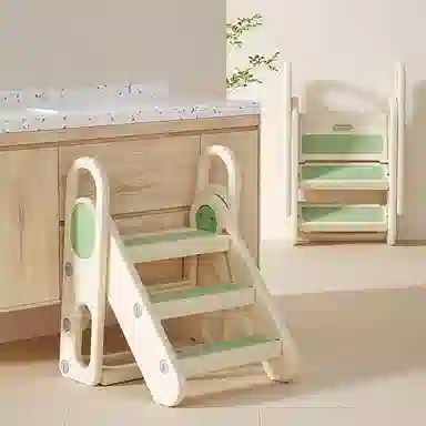 曼龙 儿童踩凳 可折叠台阶凳 垫脚增高凳 玩具