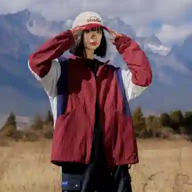 黑恐龙 户外运动出行百搭宽松简约舒适柔软透气防晒服 男女同款