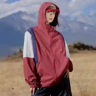 黑恐龙 户外运动出行百搭宽松简约舒适柔软透气防晒服 男女同款