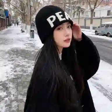 【礼盒可选】 匹克 舒适保暖 简约时尚 聚酯纤维 绒线帽 男女同款情侣款