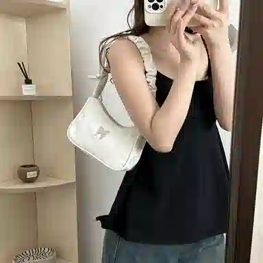 FCTOSSR Butterfly Shoulder Bag