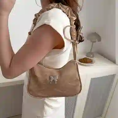 FCTOSSR Butterfly Shoulder Bag