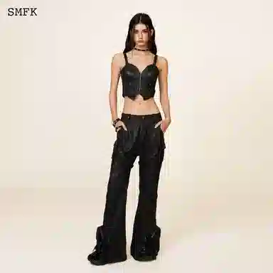 SMFK Wild World Rider Vest Oil Black