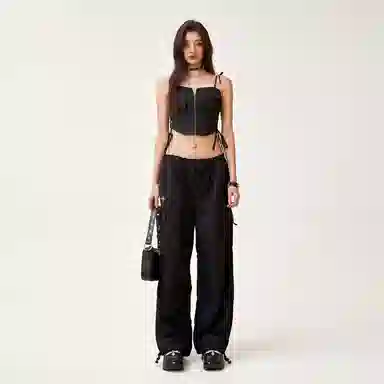 SMFK x Crocs Platform Clogs Black White