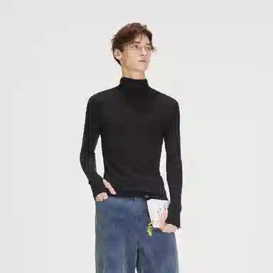 COKEIN FW25 Basic Wool Turtleneck Tee