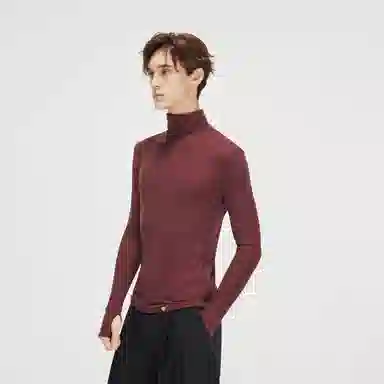 COKEIN FW25 Basic Wool Turtleneck Tee