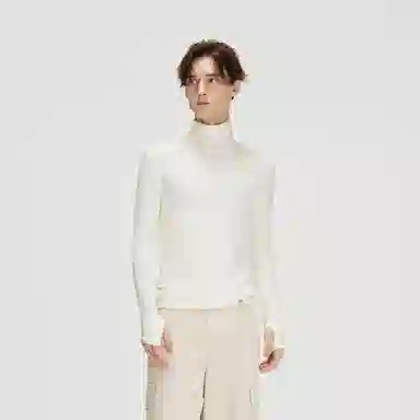 COKEIN FW25 Basic Wool Turtleneck Tee