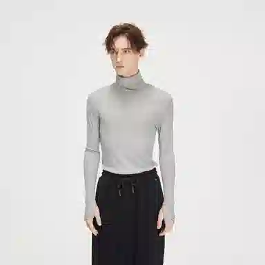 COKEIN FW25 Basic Wool Turtleneck Tee