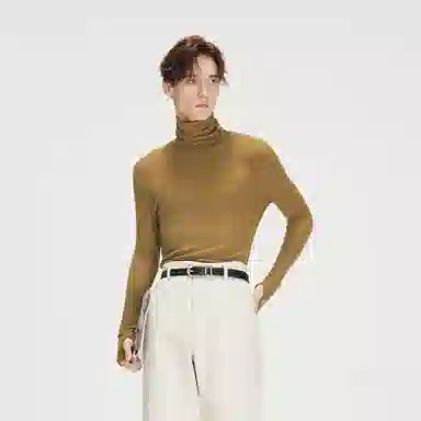 COKEIN FW25 Basic Wool Turtleneck Tee