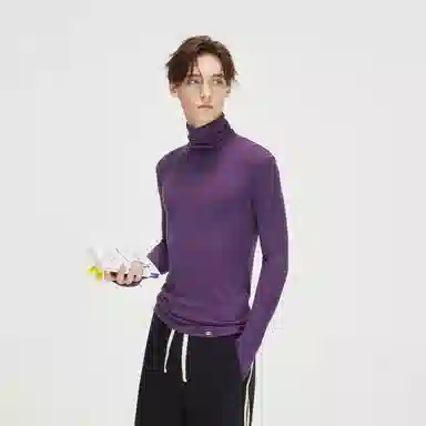 COKEIN FW25 Basic Wool Turtleneck Tee