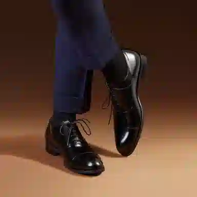 Thom Wills Oxford Shoes Black