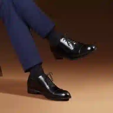 Thom Wills Oxford Shoes Black