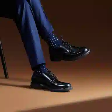 Thom Wills Derby Shoes Black