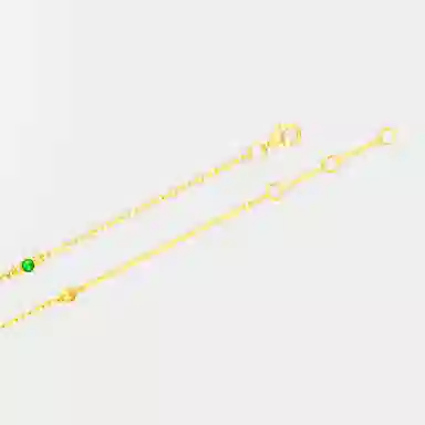 曼卡龙  花丝小鲤想 小石潭记 小众设计风 古法手工花丝工艺 足金 按克计价 黄金手链 女款