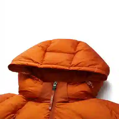 FILA Fusion Down Jacket Dark Clay Orange