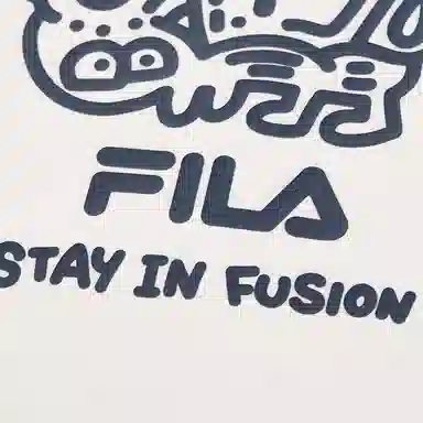 FILA FUSION MR.DOODLE logoT -WT