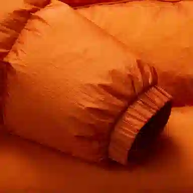 FILA Fusion Down Jacket Dark Clay Orange