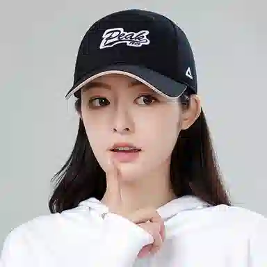 匹克 运动休闲帽时尚百搭舒适透气户外出行可调节大帽檐遮阳 棉 鸭舌帽 男女同款情侣款