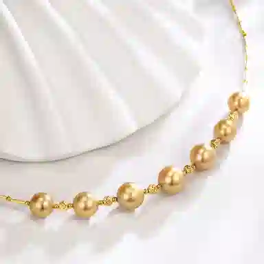 佐卡伊 微笑链 海水珍珠 项链