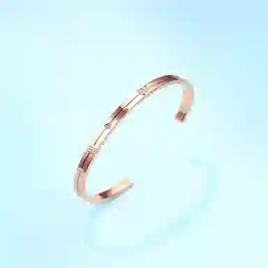 佐卡伊 一生一世时尚简约 经典轻奢高级感 精选送礼好物 合金 手镯 男女同款情侣款