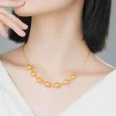 佐卡伊 微笑链 海水珍珠 项链