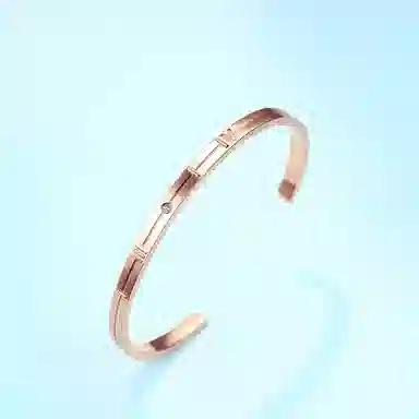 佐卡伊 一生一世时尚简约 经典轻奢高级感 精选送礼好物 合金 手镯 男女同款情侣款