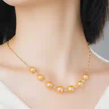 佐卡伊 微笑链 海水珍珠 项链