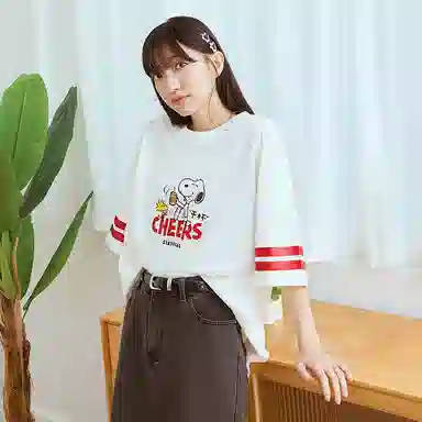 STAYREAL x PEANUTS T