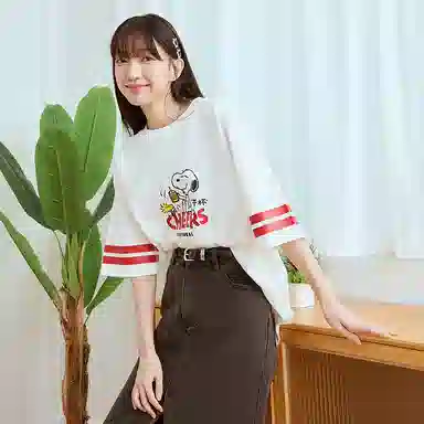 STAYREAL x PEANUTS T