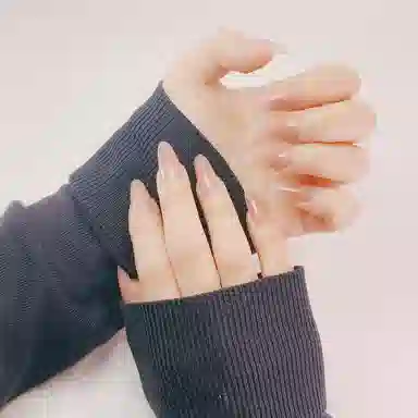饰田 淡颜花仙  椭圆裸分色腮红晕染 日常淑女通勤必备温润穿戴甲五分钟美甲