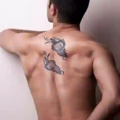 猎己  绽放草本防水防汗不反光纹身贴