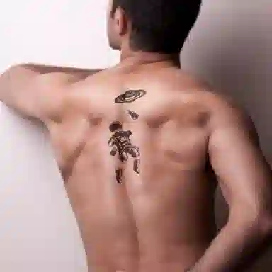 饰田  星际穿越草本防水纹身贴 持久高级性感情侣半永久超酷
