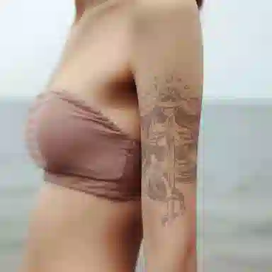 猎己  元素女神草本纹身贴 防水防汗不反光