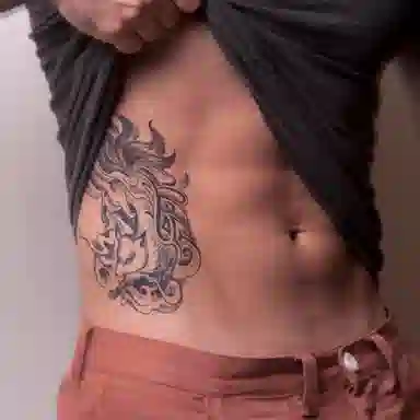 猎己  灵狐追梦草本纹身贴 防水防汗不反光