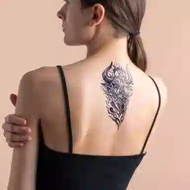 猎己  野性图腾草本纹身贴 防水防汗不反光