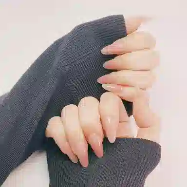 饰田 淡颜花仙  椭圆裸分色腮红晕染 日常淑女通勤必备温润穿戴甲五分钟美甲