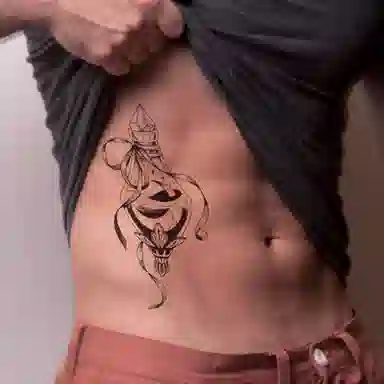 饰田  心愿之力草本防水纹身贴 持久高级性感情侣半永久超酷男女