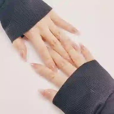 饰田 淡颜花仙  椭圆裸分色腮红晕染 日常淑女通勤必备温润穿戴甲五分钟美甲