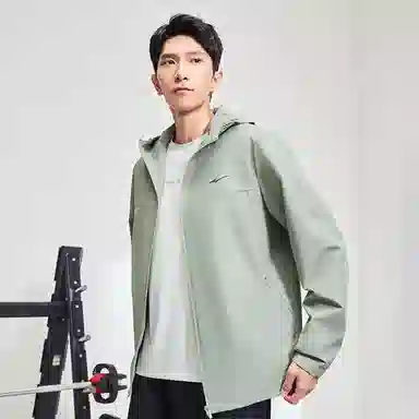 ERKE Glacier Grey Windbreaker