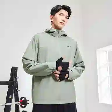 ERKE Glacier Grey Windbreaker