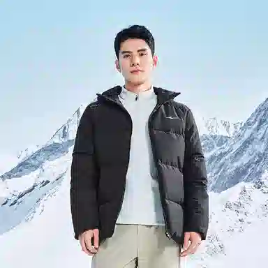 ERKE Yuguang Tech Down Jacket Black