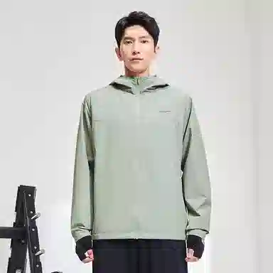 ERKE Glacier Grey Windbreaker
