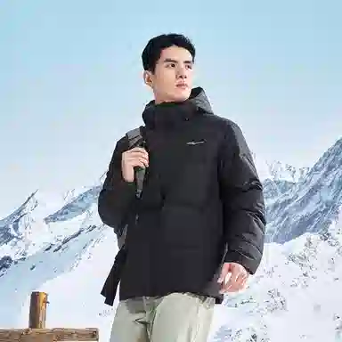 ERKE Yuguang Tech Down Jacket Black