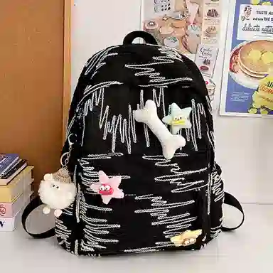 爱尔绅特 休闲高颜值背包 尼龙 双肩包 女款 多色