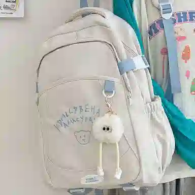 爱尔绅特 清新日系校园时尚可爱百搭 尼龙 双肩包 男女同款情侣款 多色