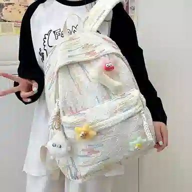 爱尔绅特 休闲高颜值背包 尼龙 双肩包 女款 多色